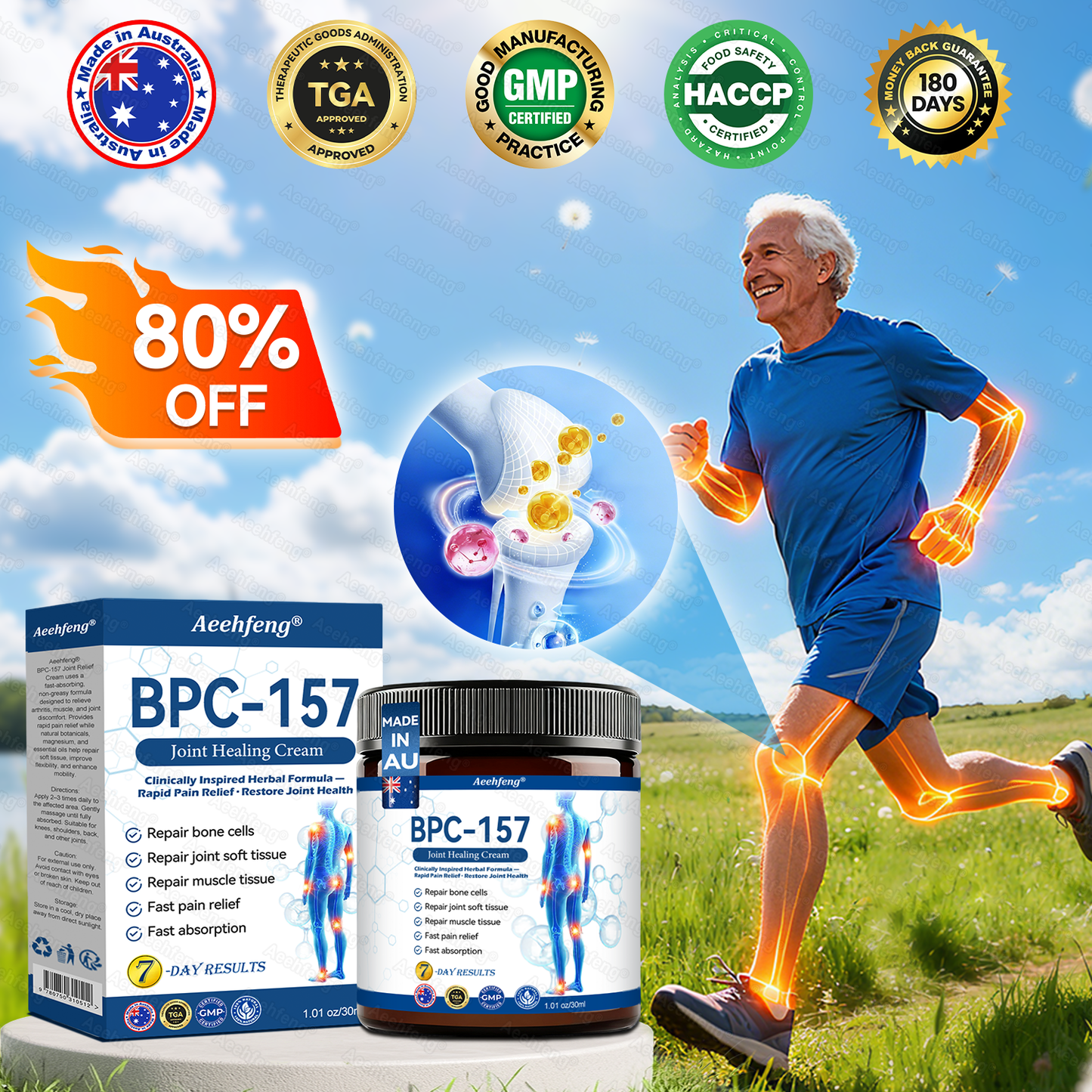 𝐀𝐞𝐞𝒉𝒇𝗲𝗻𝗴® 𝐁𝐏𝐂-𝟏𝟓𝟕 𝐉𝐨𝐢𝐧𝐭 𝐇𝐞𝐚𝐥𝐢𝐧𝐠 𝐂𝐫𝐞𝐚𝐦